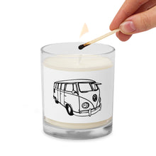 Load image into Gallery viewer, Glass jar soy wax candle